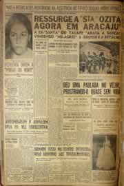 Página do jornal Correio do Ceará de abril de 1952