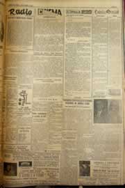 Página do jornal Correio do Ceará de abril de 1952