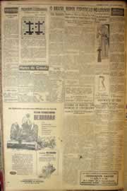 Página do jornal Correio do Ceará de abril de 1952
