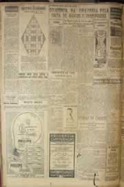 Página do jornal Correio do Ceará de maio de 1952