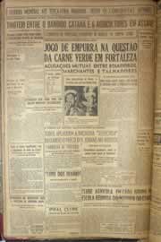Página do jornal Correio do Ceará de maio de 1952