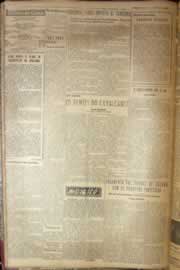 Página do jornal Correio do Ceará de maio de 1952