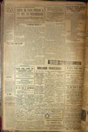 Página do jornal Correio do Ceará de maio de 1952