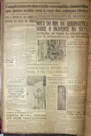 Página do jornal Correio do Ceará de maio de 1952