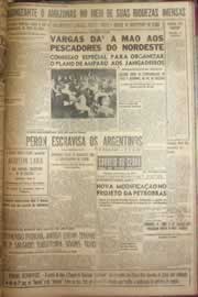 Página do jornal Correio do Ceará de maio de 1952