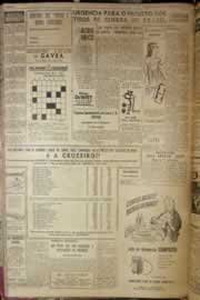 Página do jornal Correio do Ceará de maio de 1952