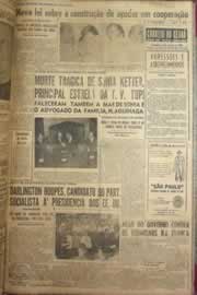 Página do jornal Correio do Ceará de junho de 1952