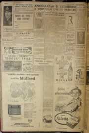 Página do jornal Correio do Ceará de junho de 1952