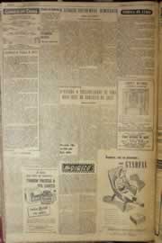 Página do jornal Correio do Ceará de junho de 1952