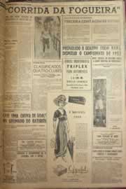 Página do jornal Correio do Ceará de junho de 1952