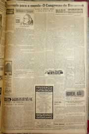 Página do jornal Correio do Ceará de junho de 1952
