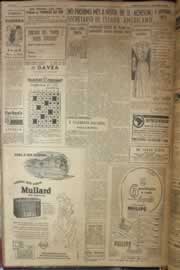 Página do jornal Correio do Ceará de junho de 1952