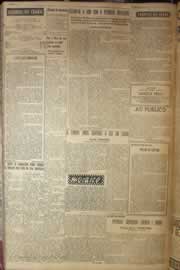 Página do jornal Correio do Ceará de junho de 1952
