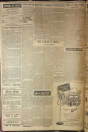 Página do jornal Correio do Ceará de junho de 1952