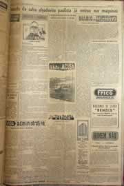 Página do jornal Correio do Ceará de junho de 1952