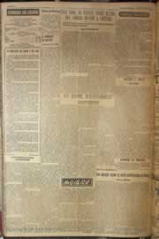 Página do jornal Correio do Ceará de junho de 1952