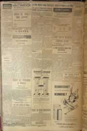 Página do jornal Correio do Ceará de junho de 1952