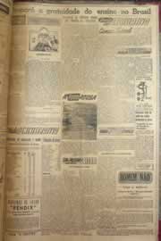 Página do jornal Correio do Ceará de junho de 1952