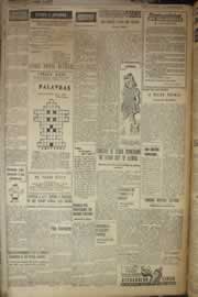 Página do jornal Correio do Ceará de outubro de 1952