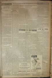 Página do jornal Correio do Ceará de outubro de 1952