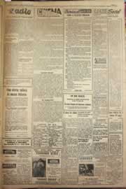 Página do jornal Correio do Ceará de outubro de 1952