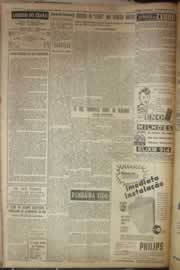 Página do jornal Correio do Ceará de outubro de 1952
