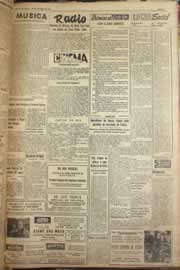 Página do jornal Correio do Ceará de outubro de 1952