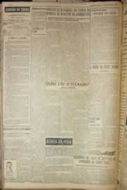 Página do jornal Correio do Ceará de outubro de 1952