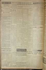 Página do jornal Correio do Ceará de novembro de 1952