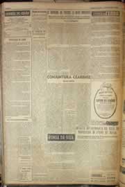 Página do jornal Correio do Ceará de novembro de 1952