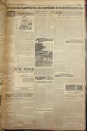 Página do jornal Correio do Ceará de novembro de 1952
