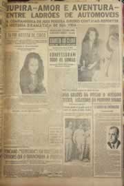 Página do jornal Correio do Ceará de novembro de 1952