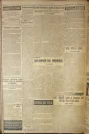 Página do jornal Correio do Ceará de novembro de 1952