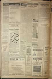 Página do jornal Correio do Ceará de dezembro de 1952