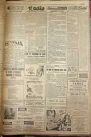 Página do jornal Correio do Ceará de dezembro de 1952