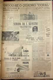 Página do jornal Correio do Ceará de dezembro de 1952