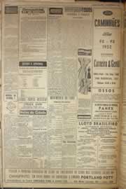 Página do jornal Correio do Ceará de dezembro de 1952