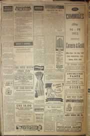 Página do jornal Correio do Ceará de dezembro de 1952