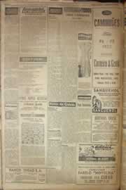 Página do jornal Correio do Ceará de dezembro de 1952