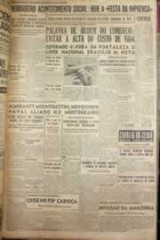 Página do jornal Correio do Ceará de dezembro de 1952