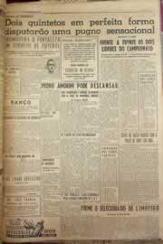 Página do jornal Correio do Ceará de dezembro de 1952