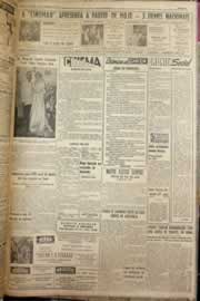 Página do jornal Correio do Ceará de dezembro de 1952