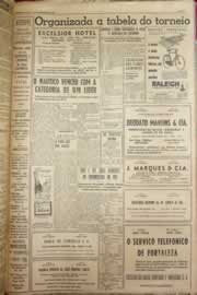 Página do jornal Correio do Ceará de dezembro de 1952