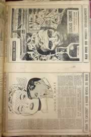 Página do jornal Correio do Ceará de dezembro de 1952