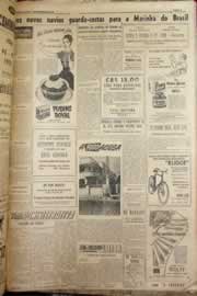 Página do jornal Correio do Ceará de dezembro de 1952