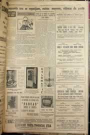 Página do jornal Correio do Ceará de dezembro de 1952