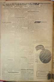Página do jornal Correio do Ceará de janeiro de 1953