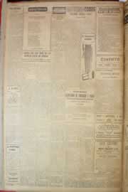 Página do jornal Correio do Ceará de janeiro de 1953