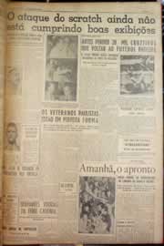 Página do jornal Correio do Ceará de janeiro de 1953