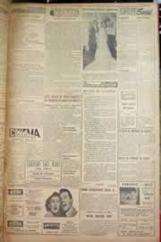 Página do jornal Correio do Ceará de janeiro de 1953